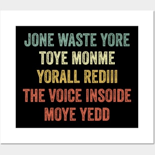 Jone Waste Yore Toye Posters and Art